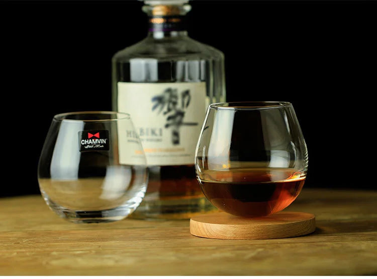 2 Verres à whisky japonais nénuphar 300ml