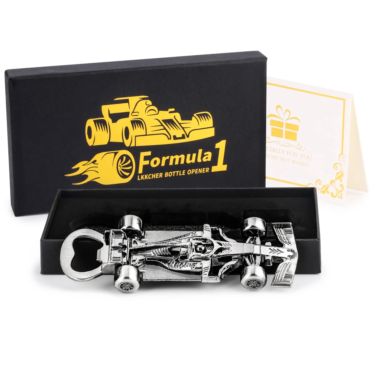 Décapsuleur Voiture de Course silver