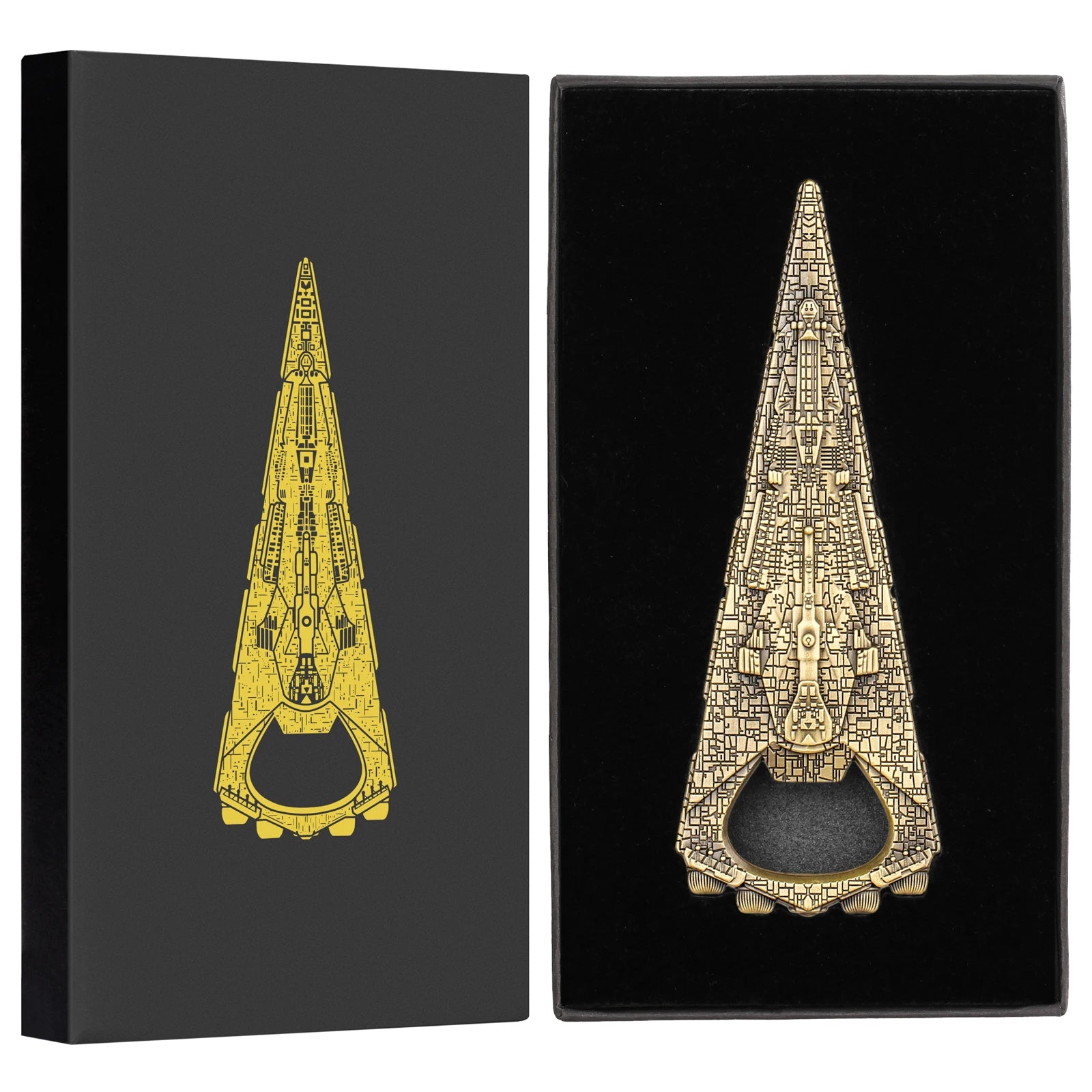 Décapsuleur Vaisseau Spatial Triangulaire - angle alternatif