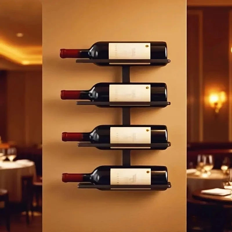 Le porte bouteille mural en bronze