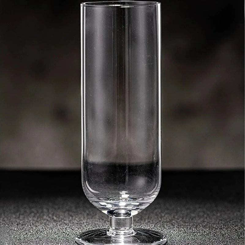 Stemmed long drink glass