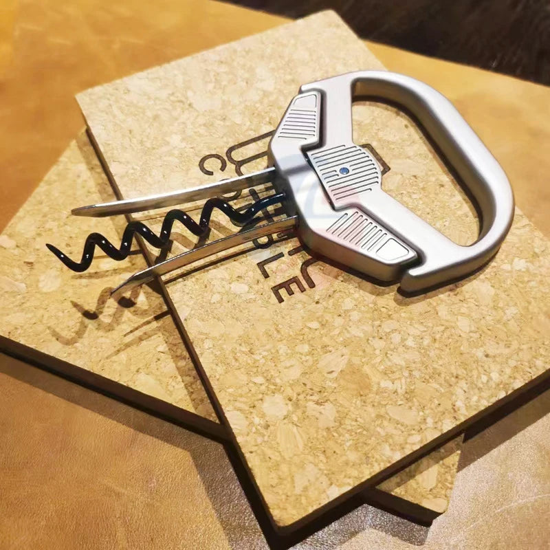 Tire-bouchon bilame deux lames et vis