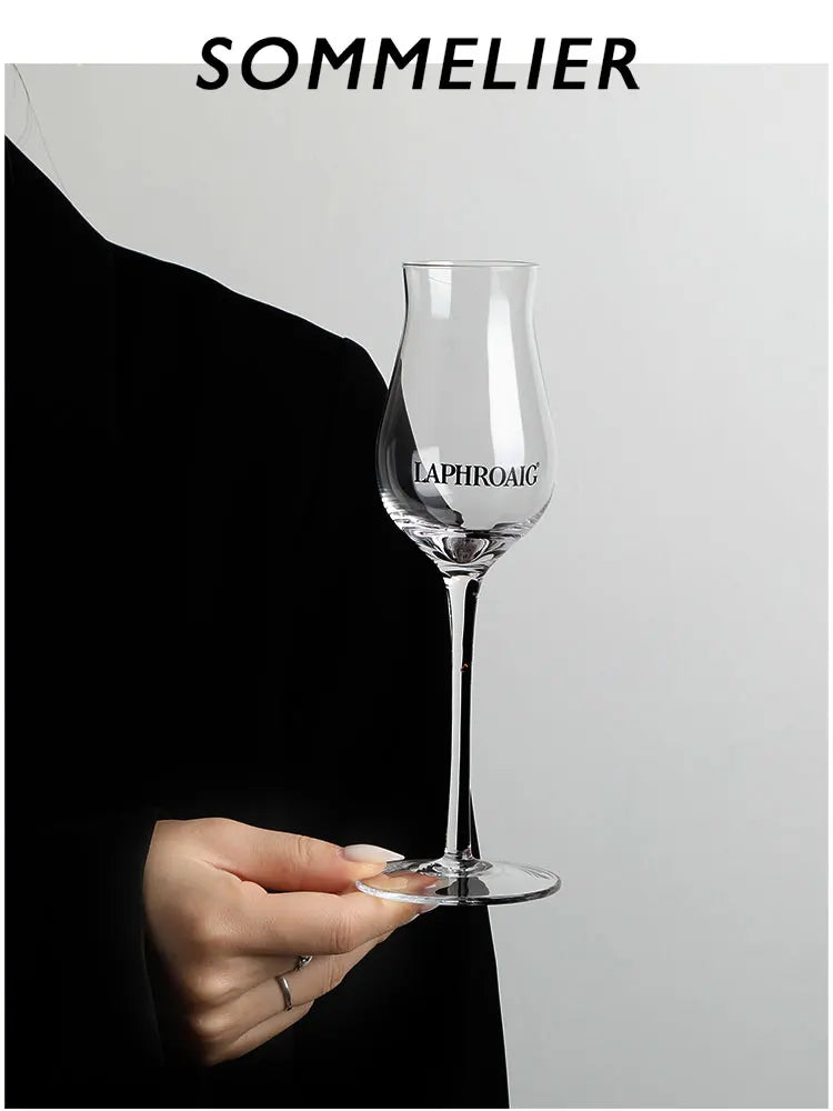 Verre à whisky avec un sommelier