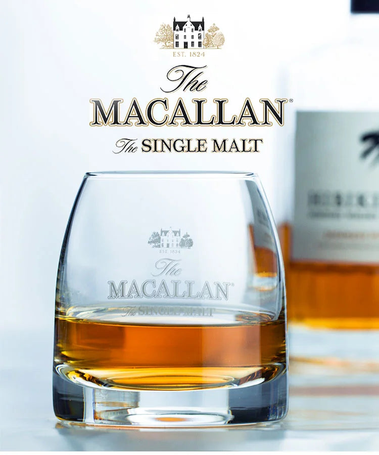 Affiche Verre à whisky Macallan
