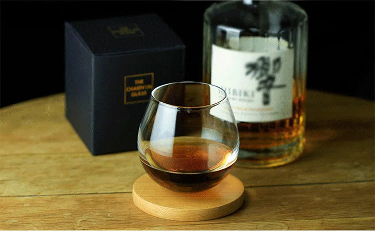 Verre à whisky japonais nénuphar et sa boite