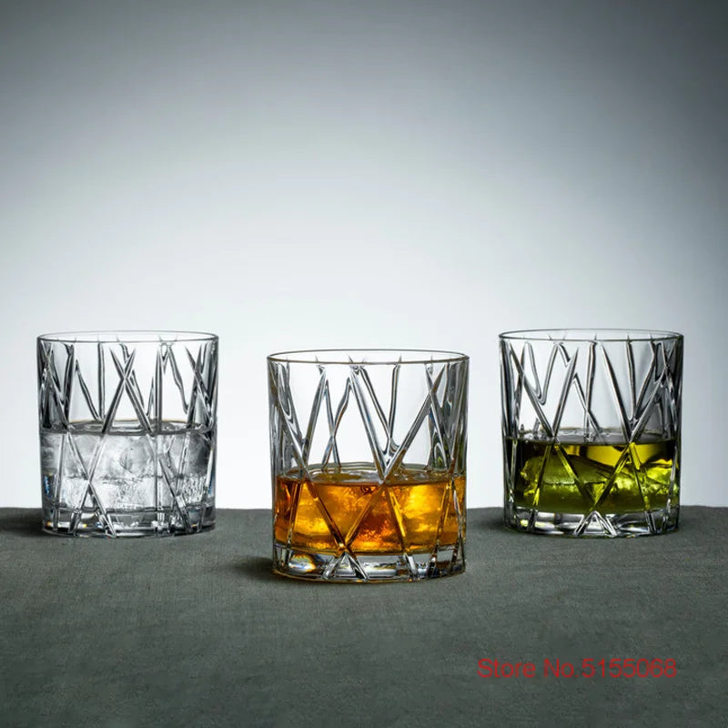 3 verres à whisky