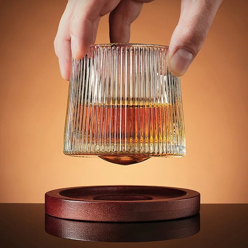 Verre à whisky de style toupie