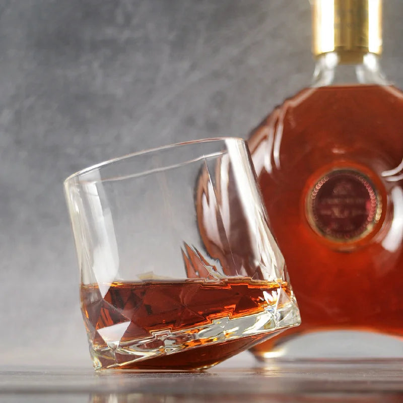 zoom support du verre à whisky