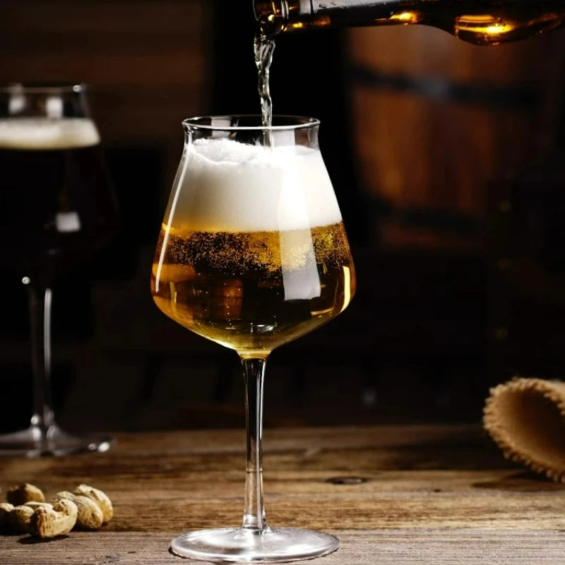 Les détails du verre à bière dégustation