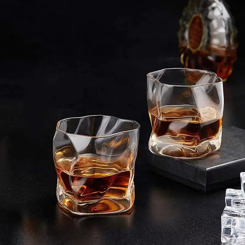 Verre à whisky transparent