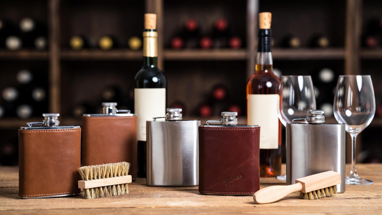 Quels sont les différents types de flasques à alcool ?