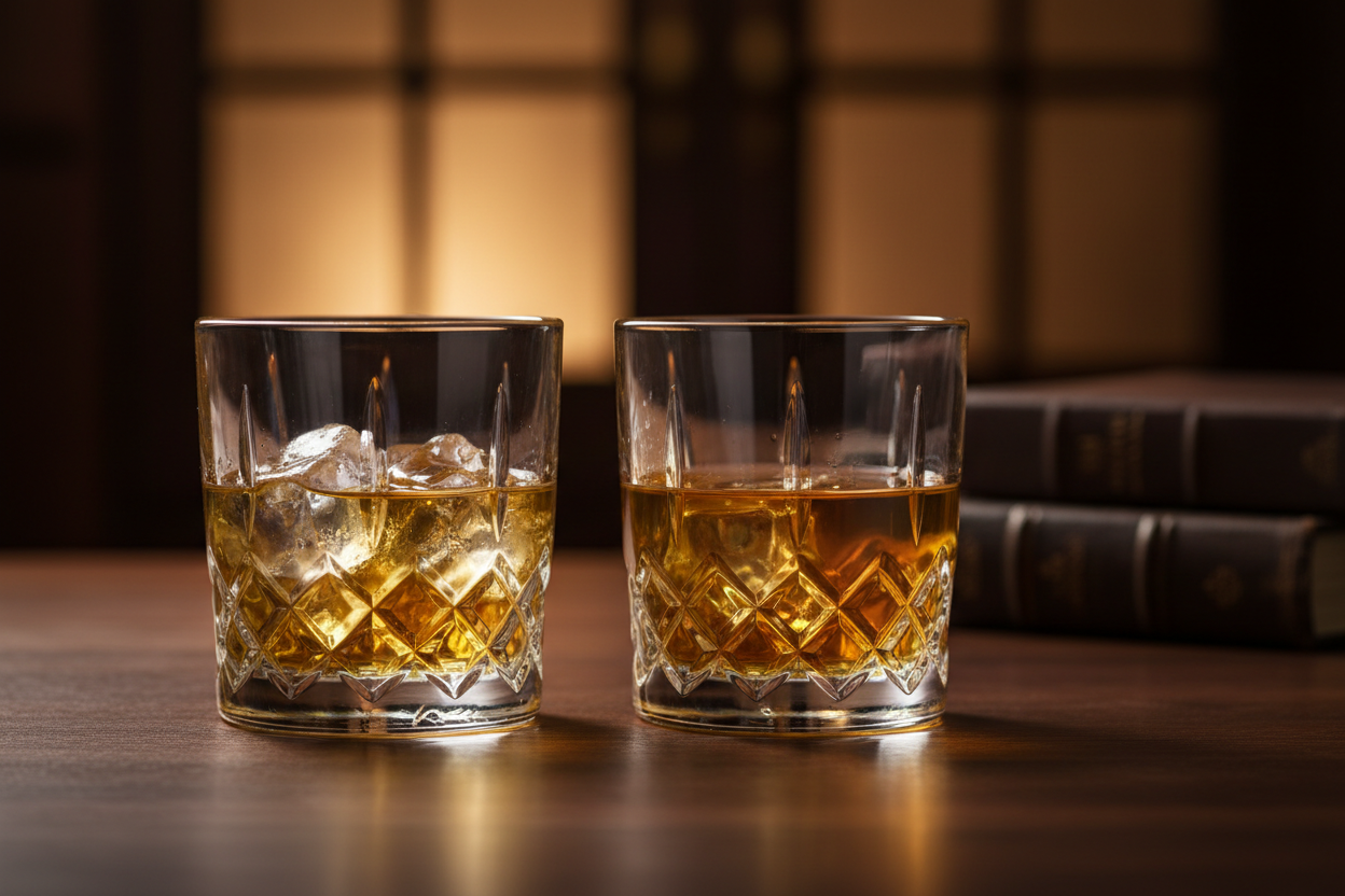 Whisky avec ou sans glaçons ?