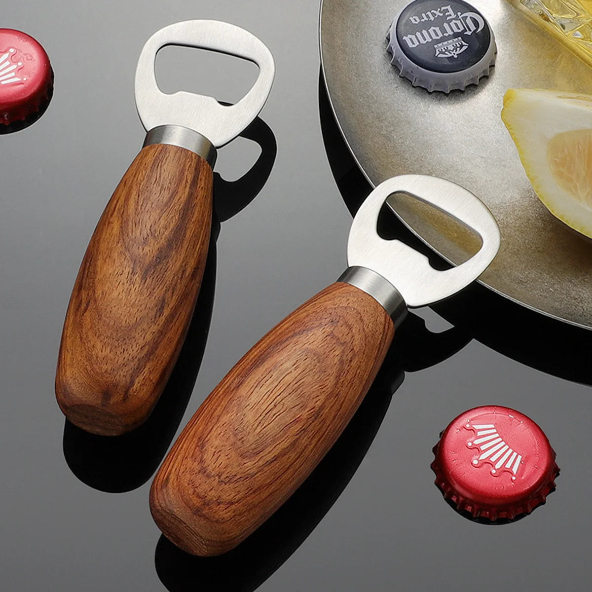 Décapsuleur bois brut