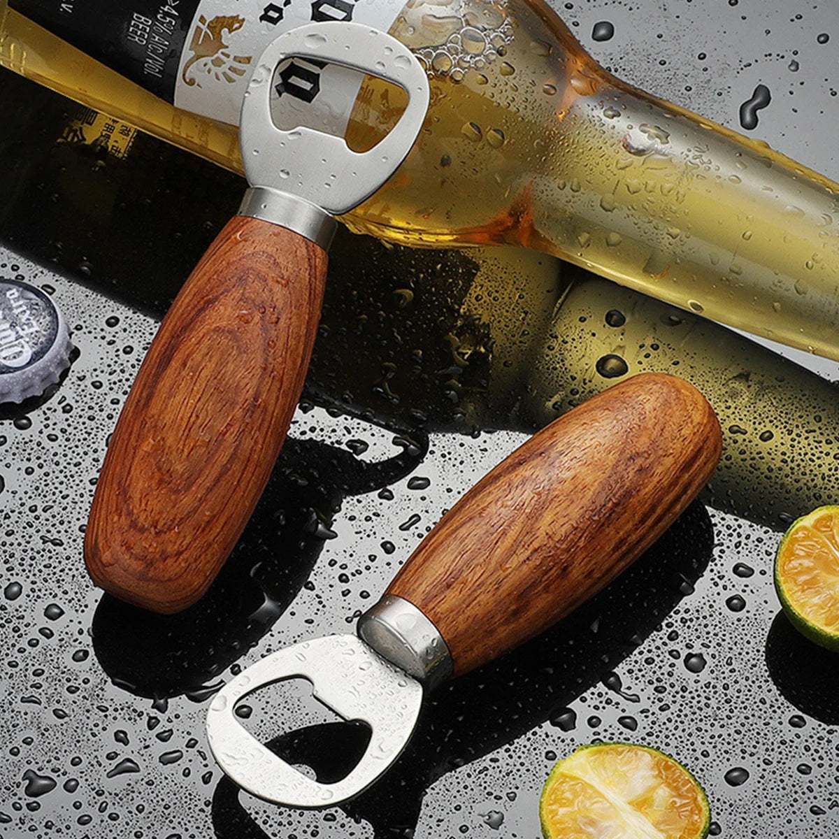 Décapsuleur bois brut