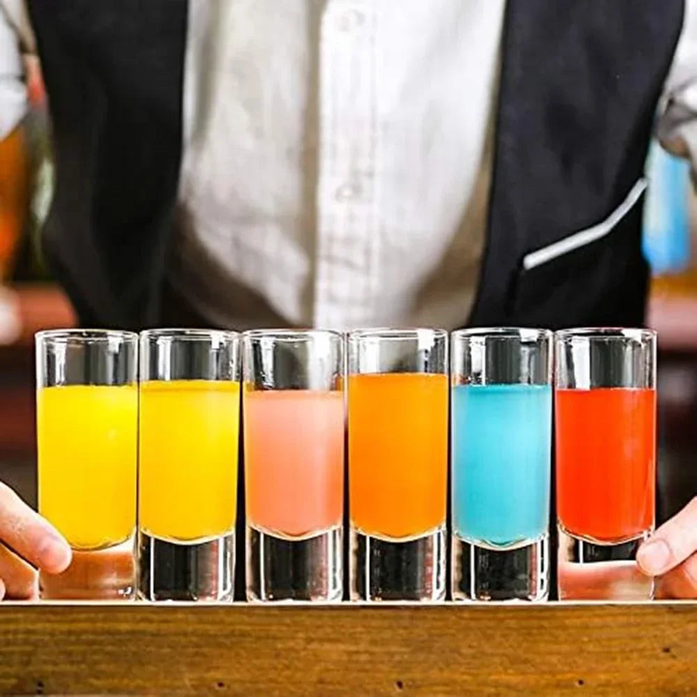 Ensemble de shooter avec cocktail