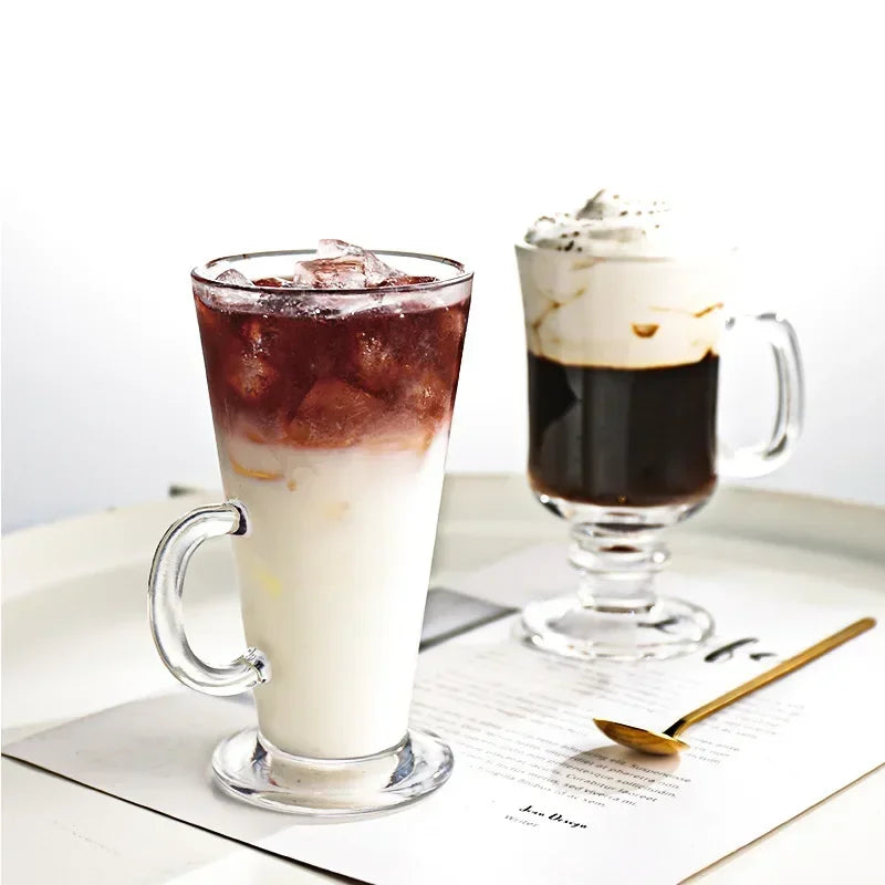 Lot deux verres Irish Coffee mixte 250ml