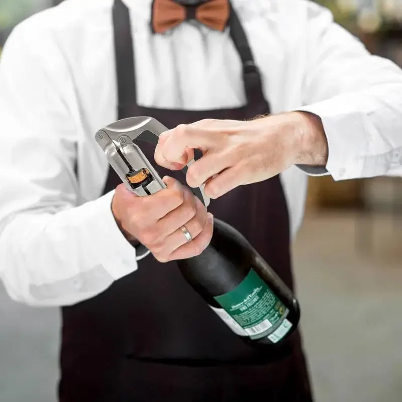 Ouvre-bouchon champagne poignée ergonomique 