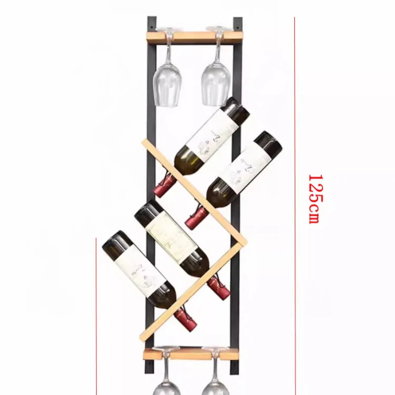 la taille du porte bouteille et verre
