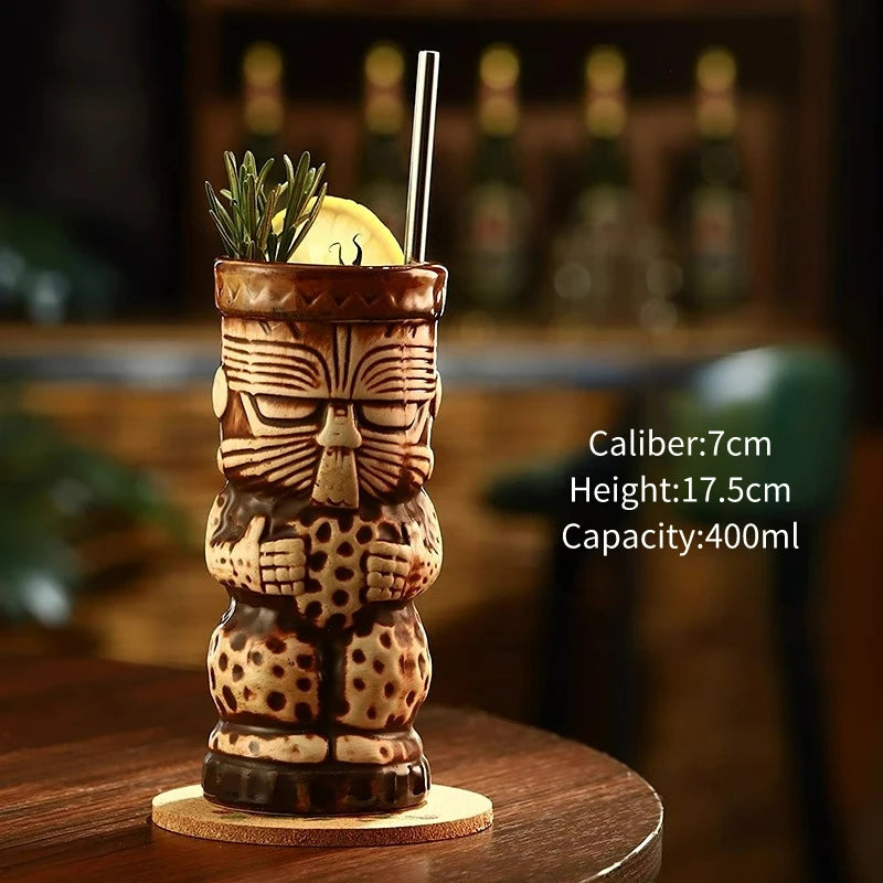 Copa de cóctel tiki de 300 ml