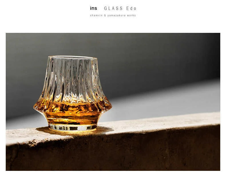 Verre à whisky japonais Mont Fudji 220ml