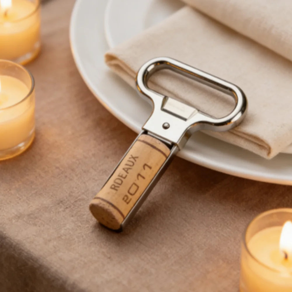 Tire-bouchon bilame sommelier vue rapprochée