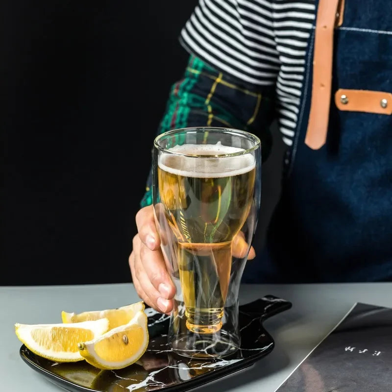 les détails du verre à bière