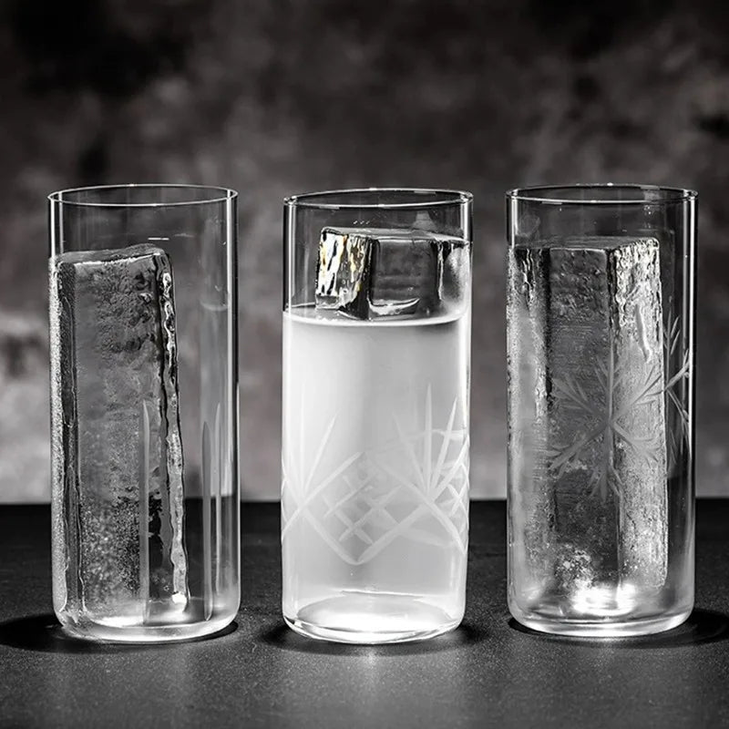 trois verres pour des cocktails style long drink