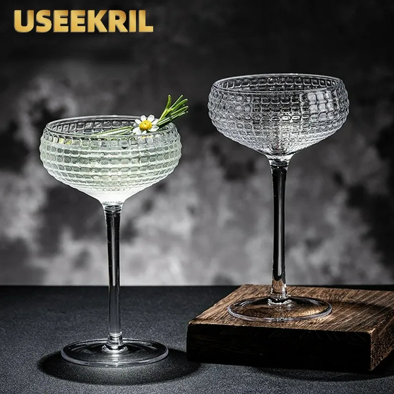 Deux jolies verres pour cocktail margarita