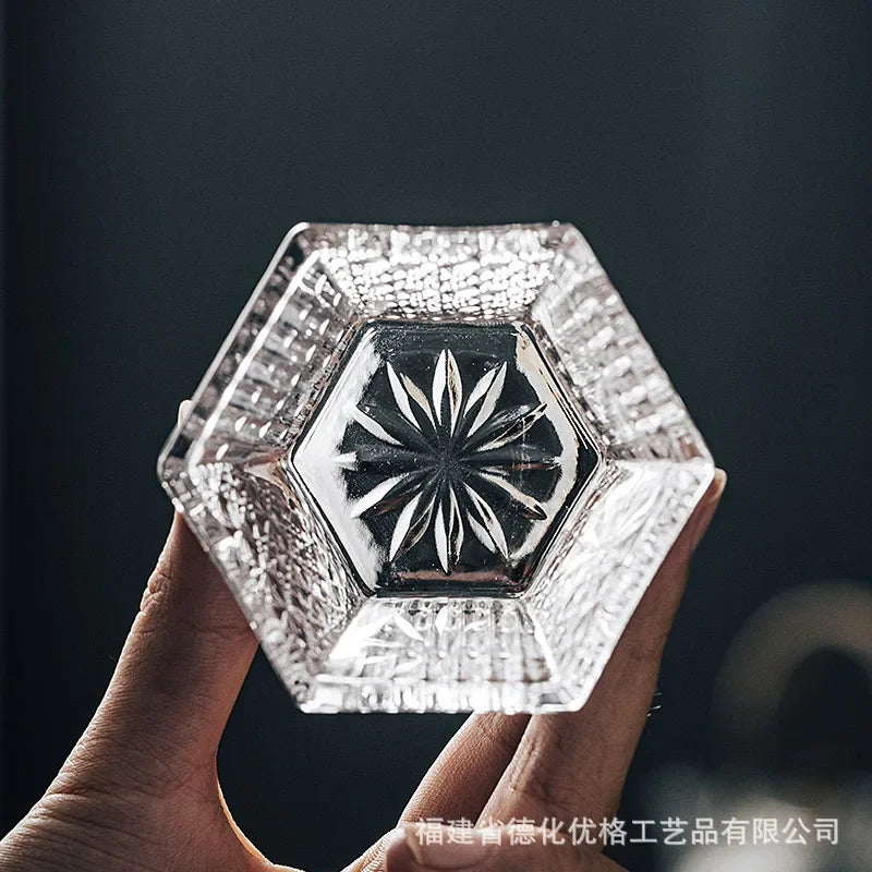 L'interieur du verre sake