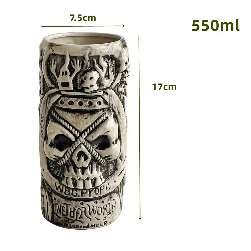 Verre tiki mort