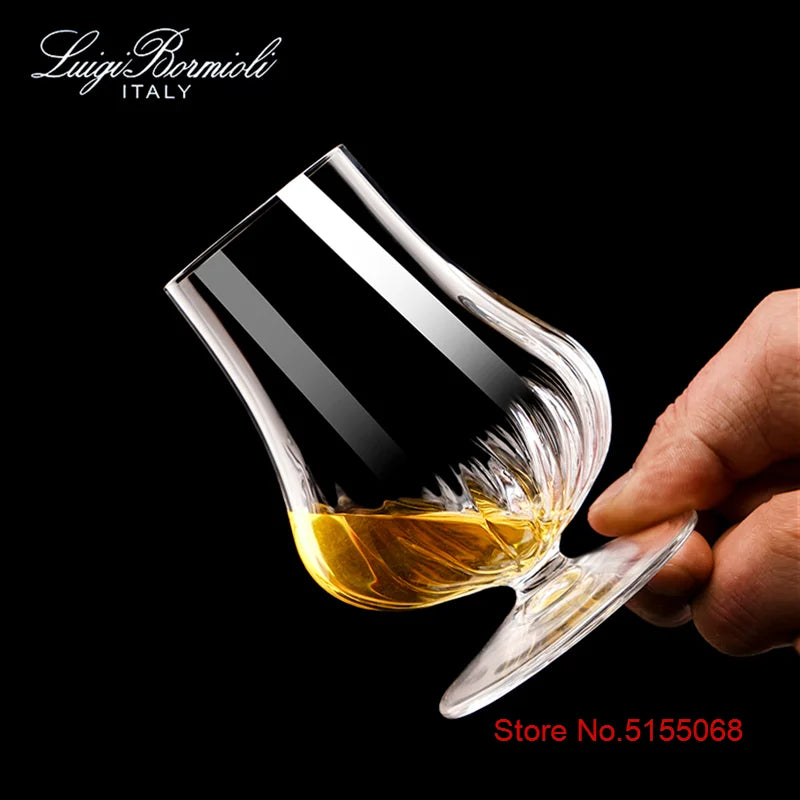 Les détails du verres à whisky brandy