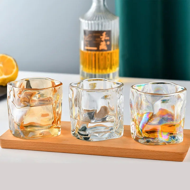 Présentation des couleurs du verre whisky