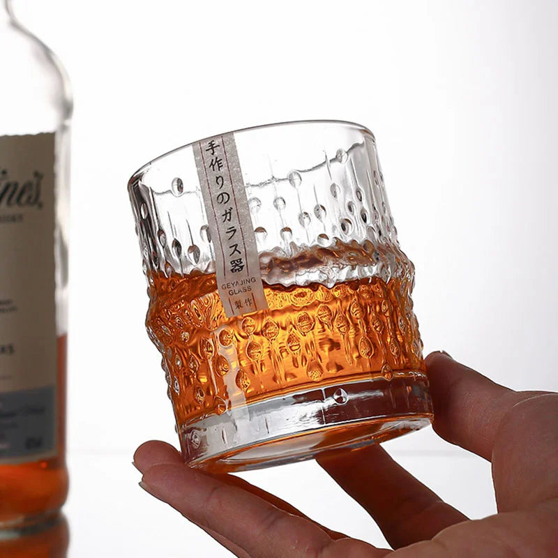 Verre à whisky japonais bambou