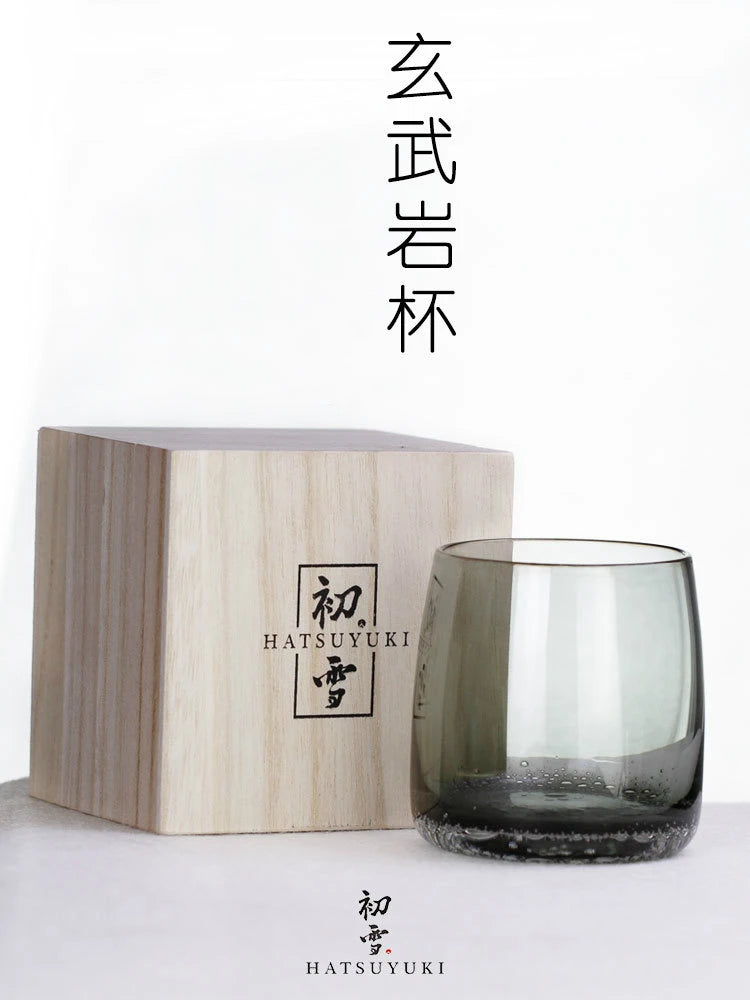 Affiche présentation du verre à whisky basalte