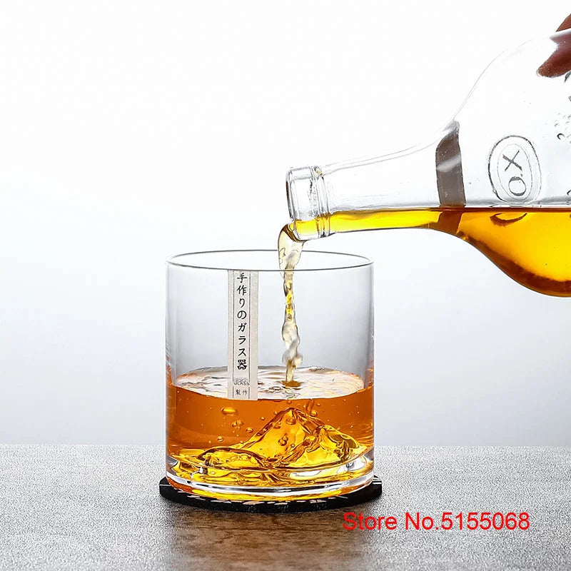Verre avec du whisky