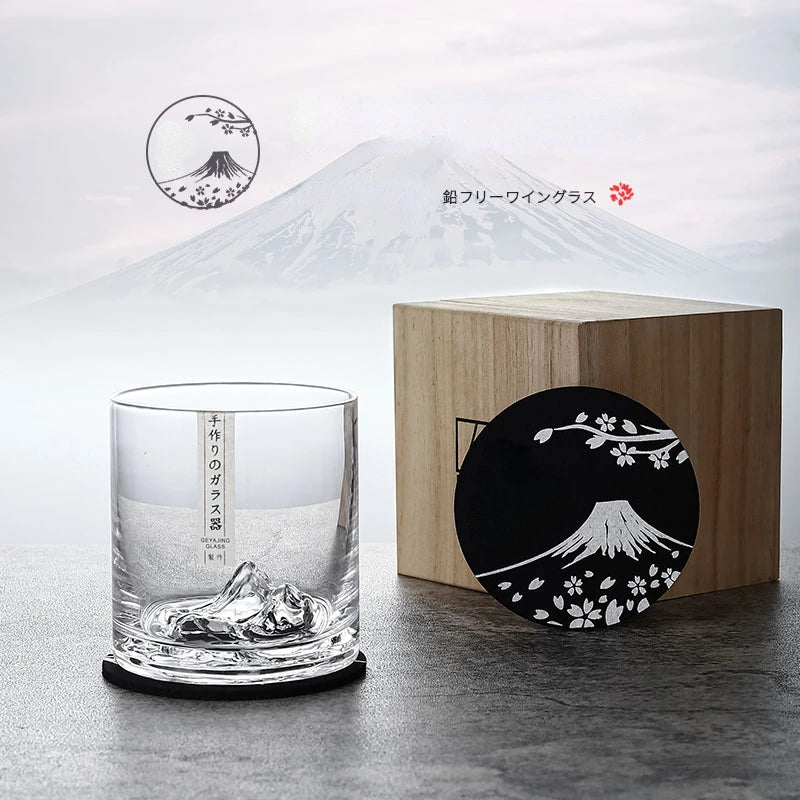Verre à whisky japonais la grande vague
